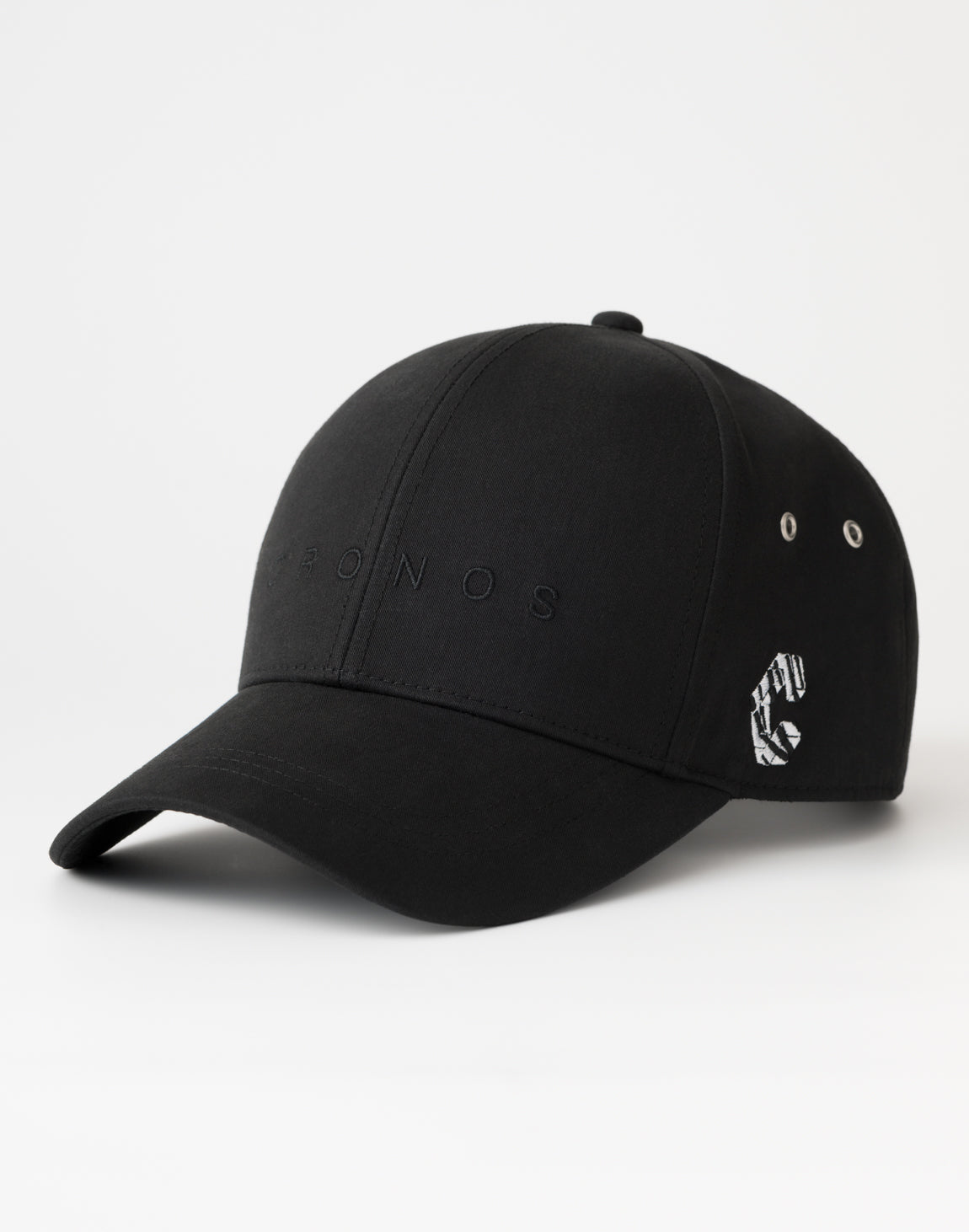 CRONOS BLACK LOGO CAP【BLACK】 – クロノス CRONOS Official Store