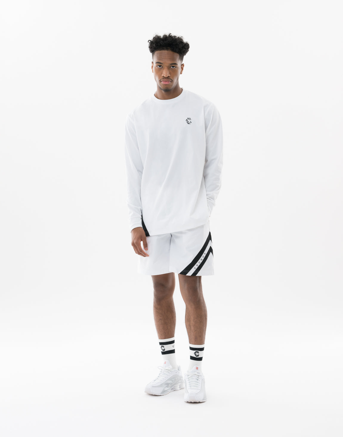 CRONOS Water-Resistant Hybrid Long Sleeve 【BLACK×BLUE