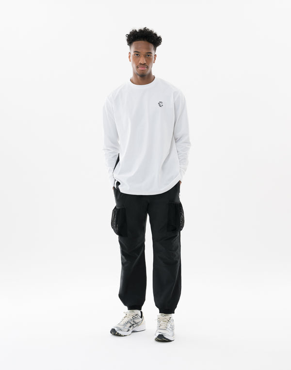 CRONOS Athleisure Cargo Pants【BLACK】
