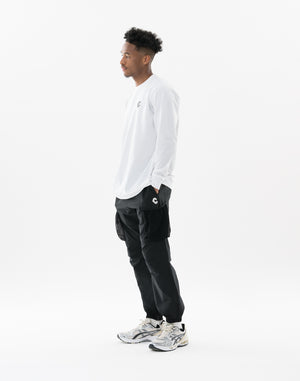 CRONOS Athleisure Cargo Pants【BLACK】