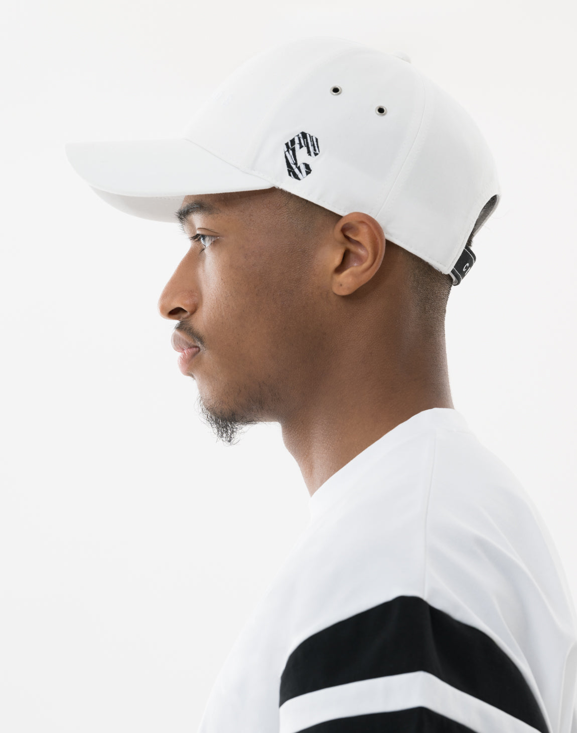 CRONOS Sleek logo twill CAP【WHITE】 – クロノス CRONOS