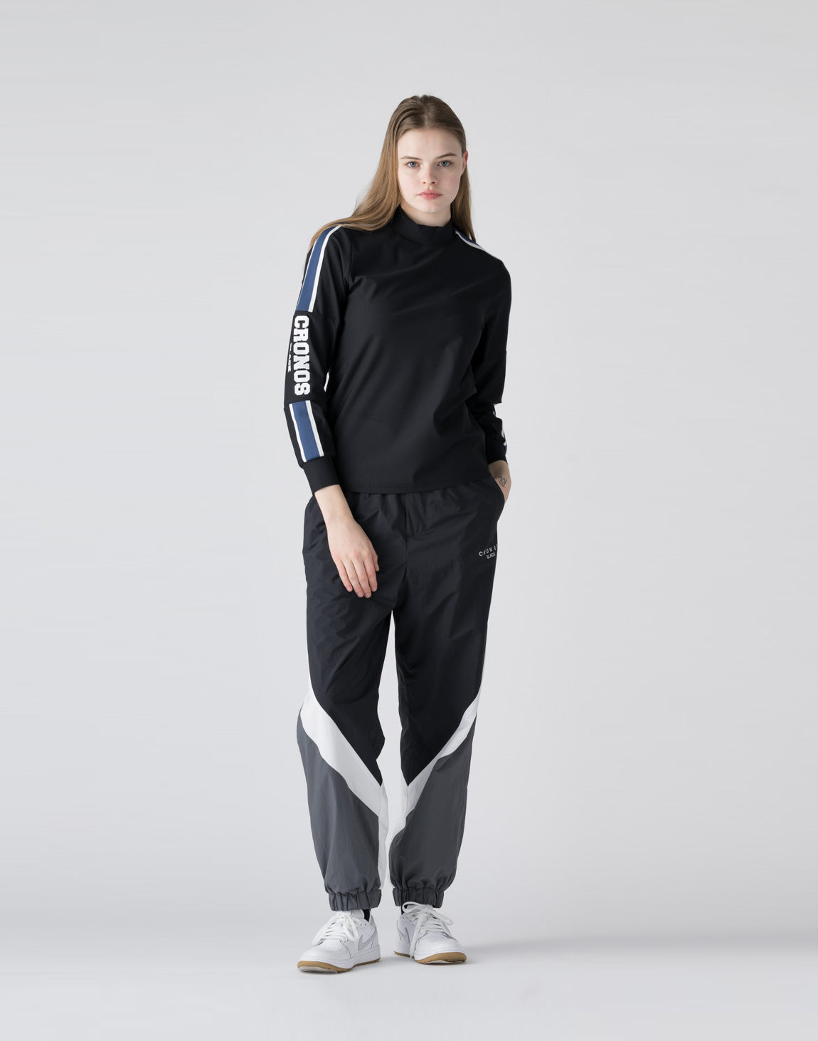 CRONOS BLACK active skirt【BLACK×WHITE】 – クロノス CRONOS