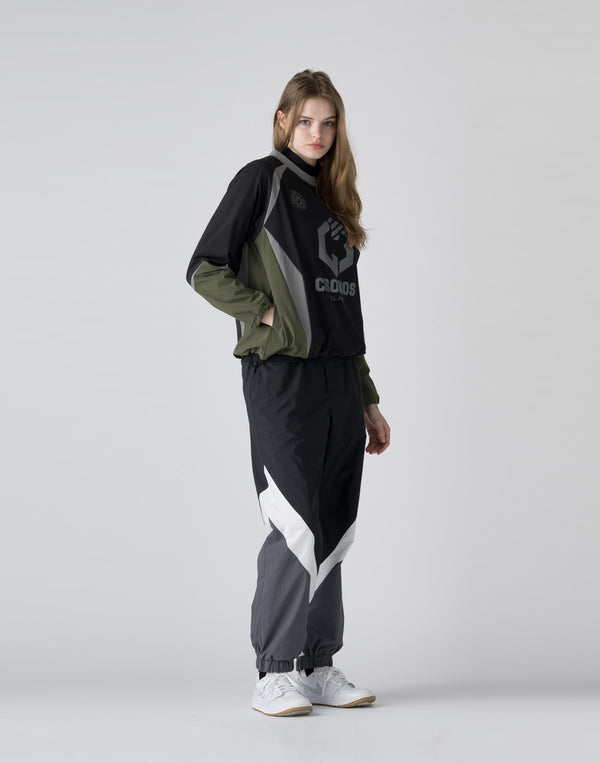 CRONOS BLACK Utility Nylon Pullover【BLACK】