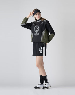 CRONOS BLACK Utility Nylon Pullover【BLACK】