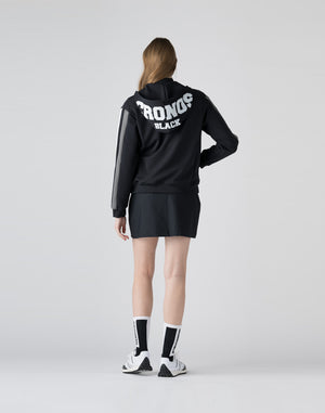 CRONOS BLACK active skirt [BLACK×WHITE]