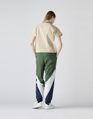 CRONOS BLACK Utility Nylon mock neck shirt [BEIGE]