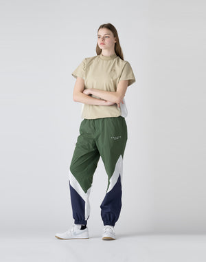 CRONOS BLACK Utility Nylon mock neck shirt [BEIGE]