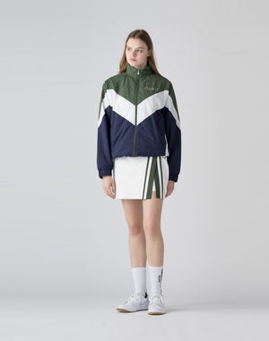 CRONOS BLACK active skirt [WHITE×GREEN]