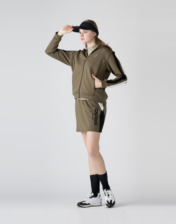 CRONOS BLACK zip foodie [KHAKI]