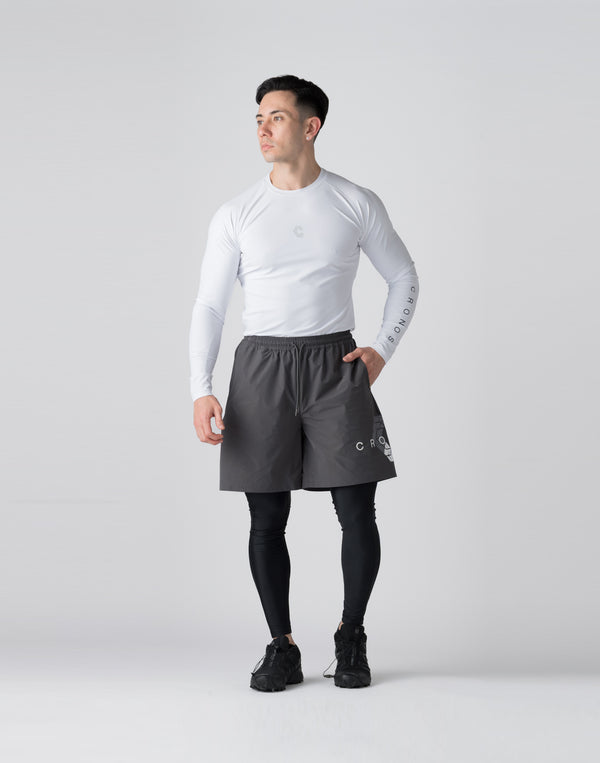 CRONOS Advanced Rash Guard Long Sleeve【WHITE】