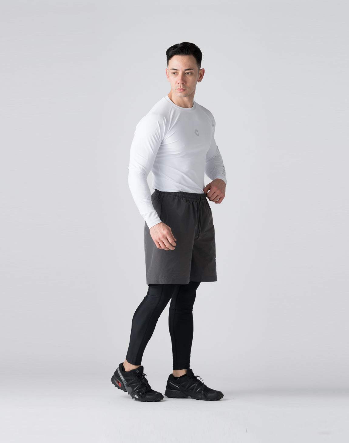 M　CRONOS Advanced Rash Guard Long Sleeve CRONOS Advanced Rash Guard Long Sleeve [WHITE]