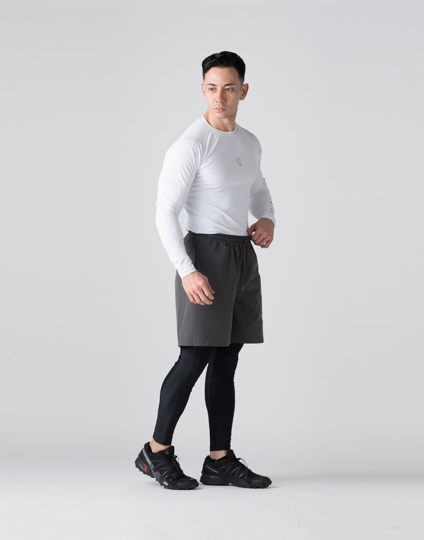 CRONOS Advanced Rash Guard Long Sleeve【WHITE】