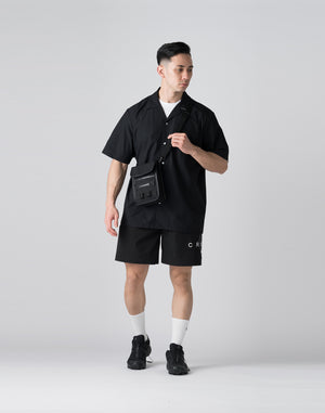 CRONOS compact shoulder BAG【BLACK】