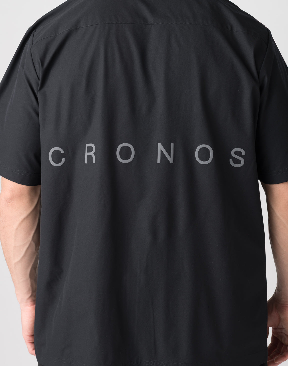 CRONOS Open Collar Short Sleeve Shirt【WHITE】 – クロノス