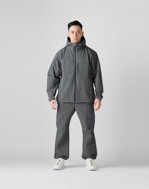 CRONOS Utility Hooded Jacket【GRAY】