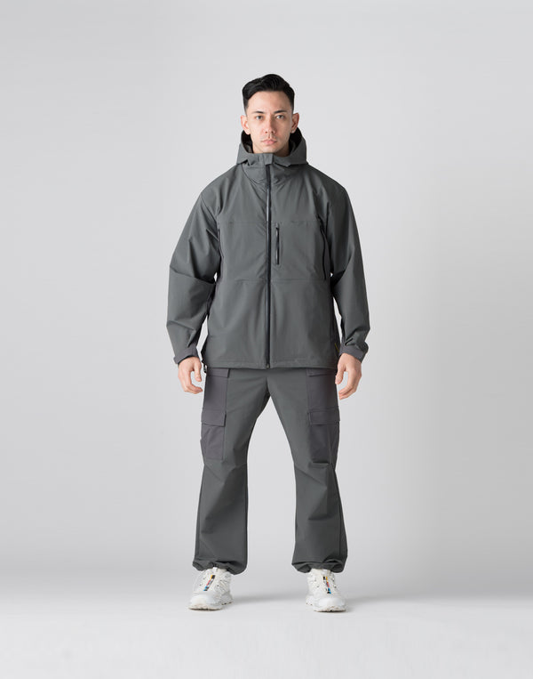 CRONOS Utility Hooded Jacket【GRAY】