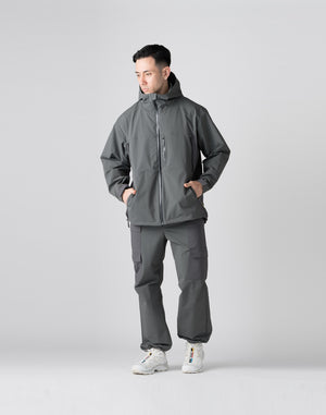 CRONOS Utility Hooded Jacket【GRAY】