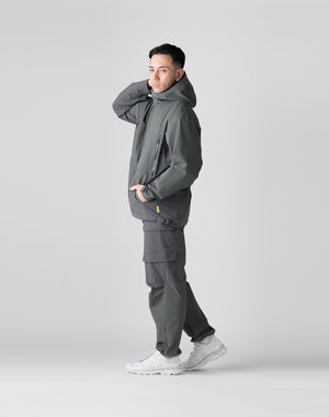 CRONOS Utility Hooded Jacket【GRAY】