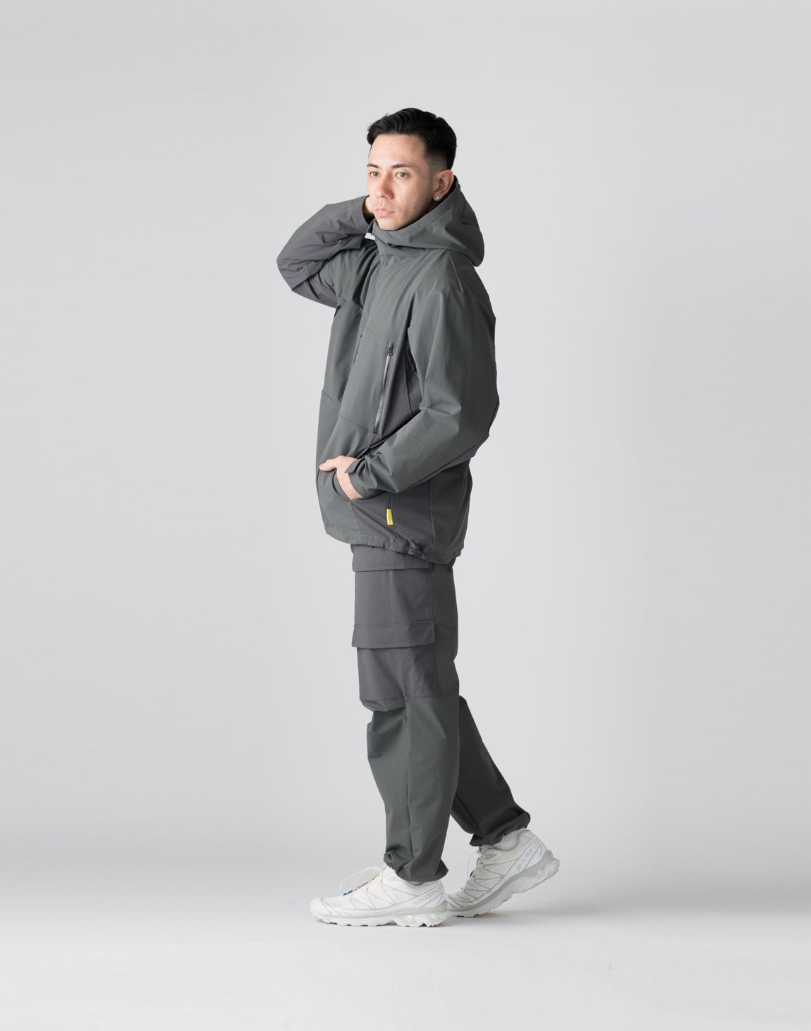 CRONOS Utility cargo pants【GRAY】