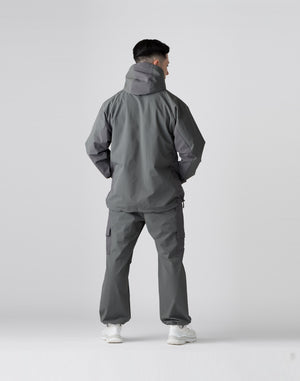 CRONOS Utility Hooded Jacket【GRAY】