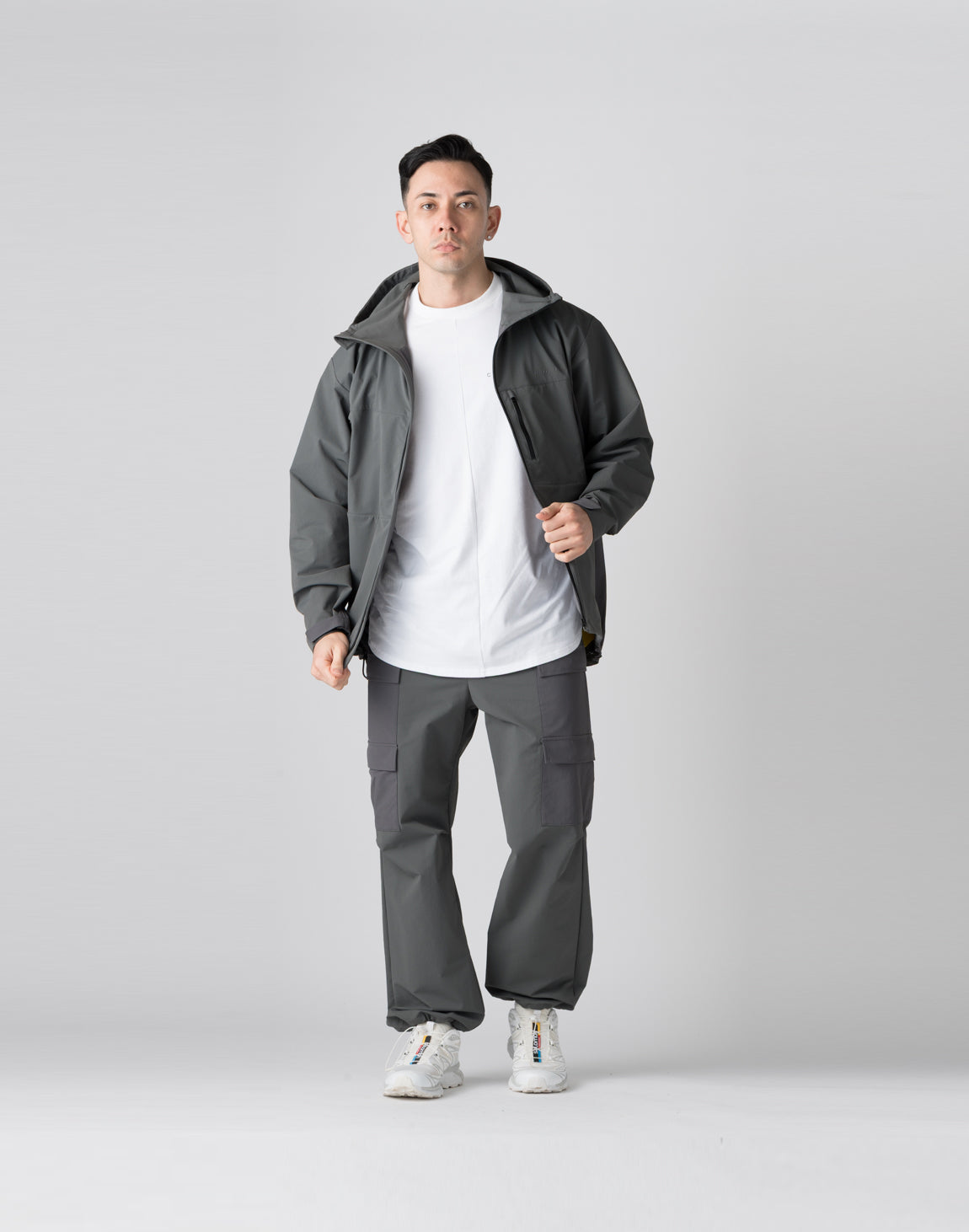 CRONOS Utility cargo pants【GRAY】