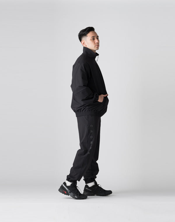 CRONOS Utility track jacket【BLACK】