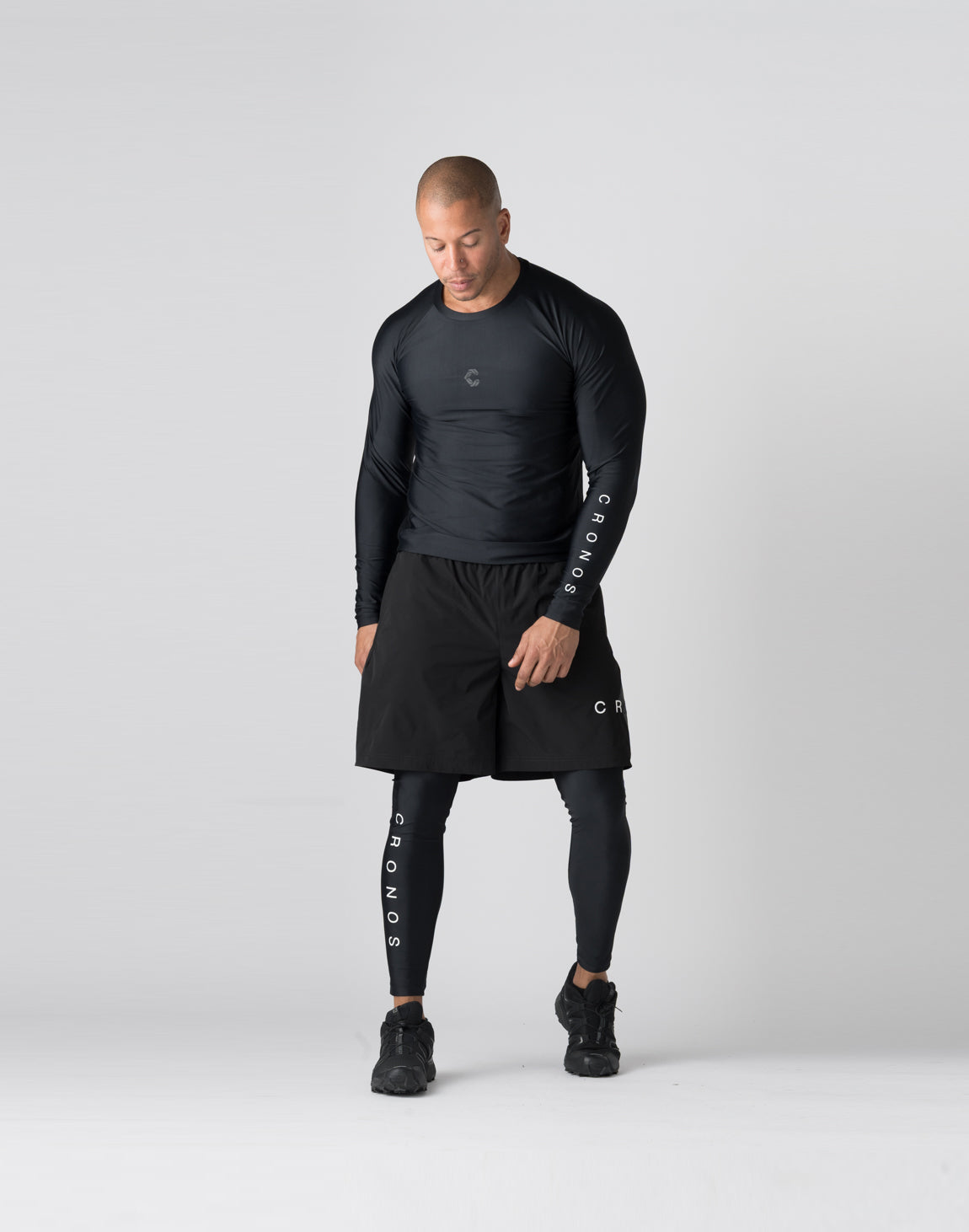 CRONOS STRETCH DRY LONGSLEEVE【BLACK】 – クロノス CRONOS
