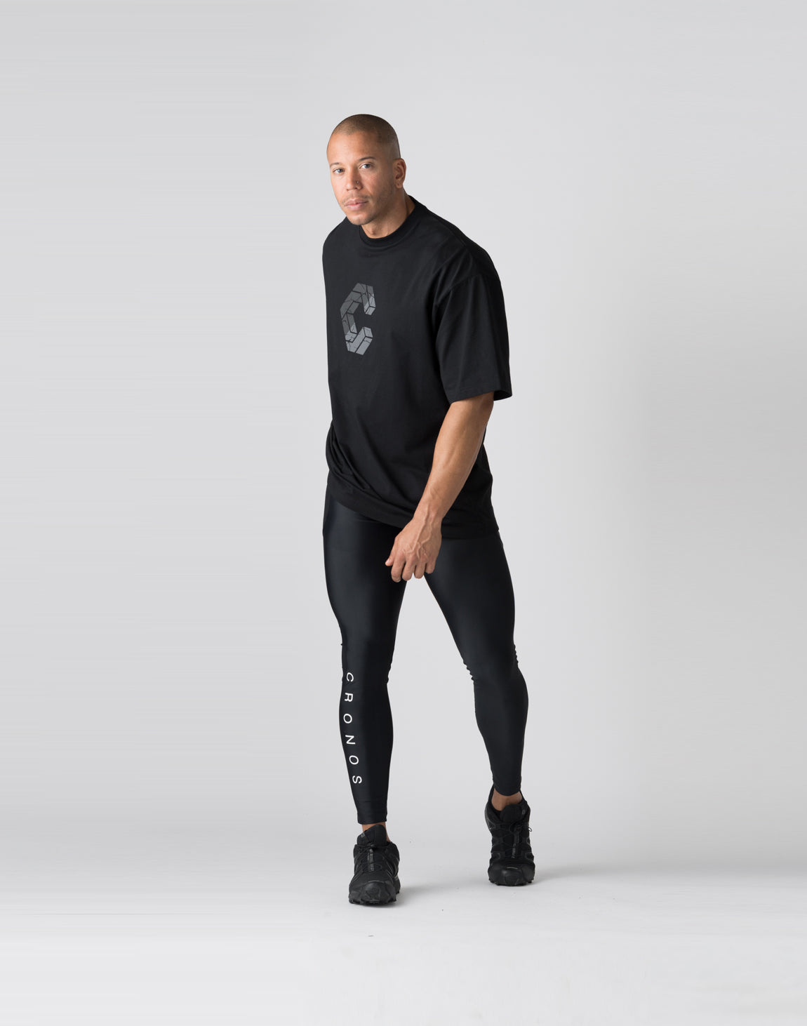 CRONOS Enhanced Long tights 【BLACK】 – クロノス CRONOS