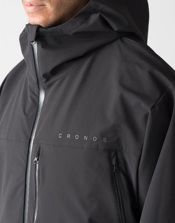 CRONOS Utility Hooded Jacket【BLACK】