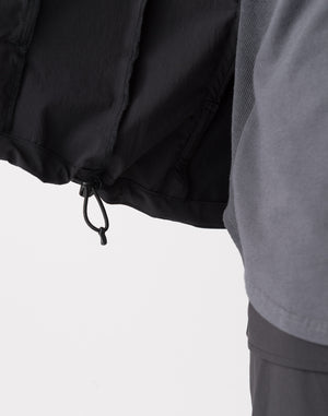 CRONOS Utility Hooded Jacket【BLACK】