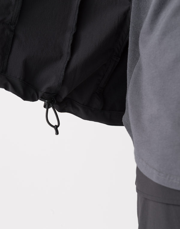 CRONOS Utility Hooded Jacket【BLACK】