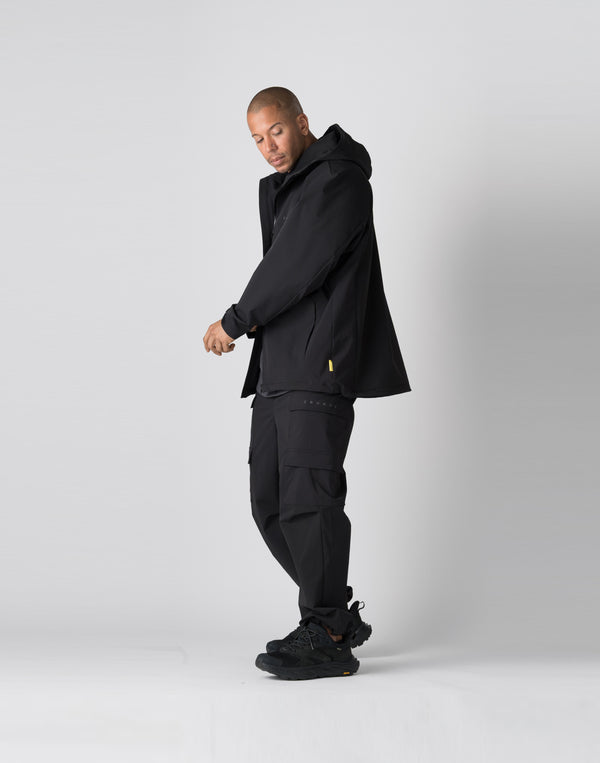 CRONOS Utility Hooded Jacket【BLACK】