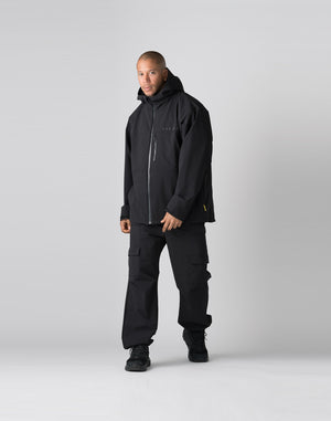 CRONOS Utility Hooded Jacket【BLACK】