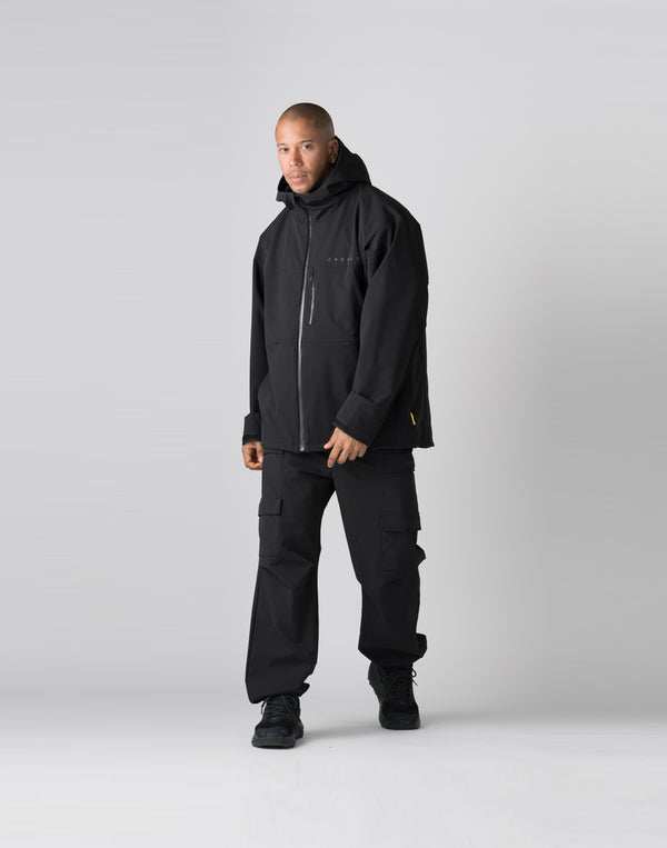 CRONOS Utility Hooded Jacket【BLACK】