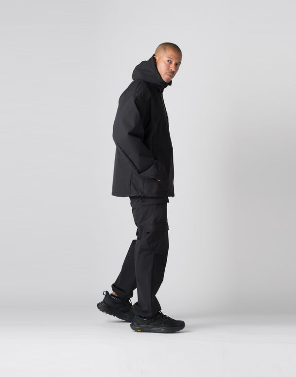 CRONOS Utility Hooded Jacket【BLACK】