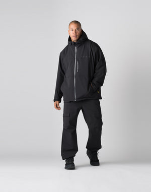 CRONOS Utility Hooded Jacket【BLACK】
