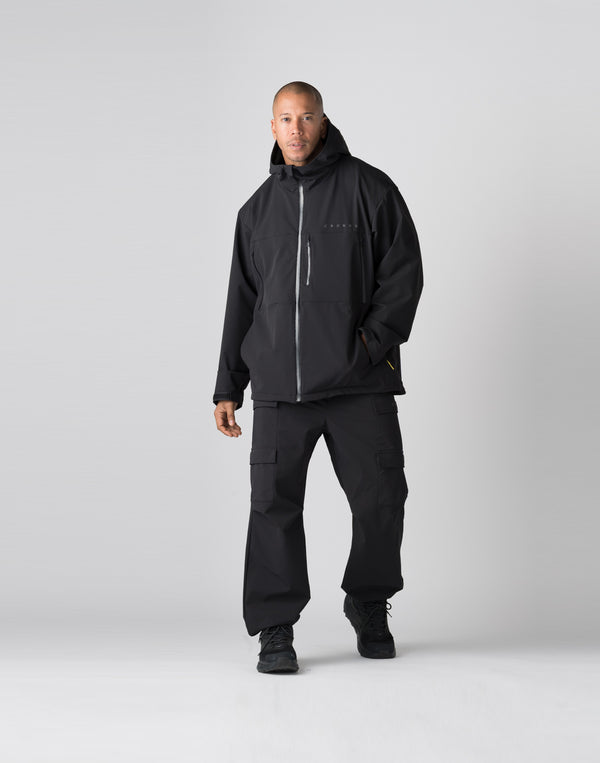 CRONOS Utility Hooded Jacket【BLACK】