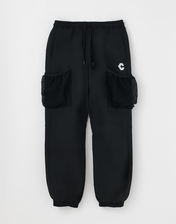CRONOS Athleisure Cargo Pants【BLACK】
