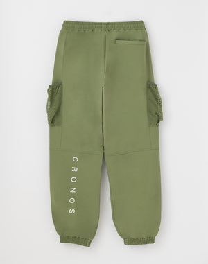 CRONOS Athleisure Cargo Pants【KHAKI】