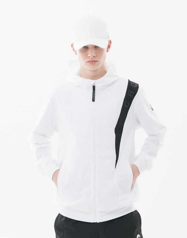 CRONOS Sleek logo twill CAP【WHITE】