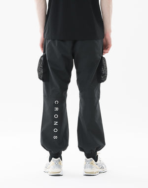 CRONOS Athleisure Cargo Pants【BLACK】