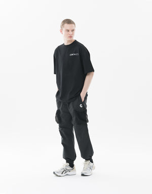 CRONOS Athleisure Cargo Pants【BLACK】