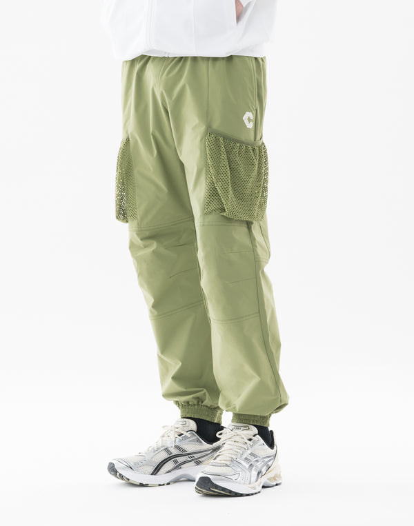 CRONOS Athleisure Cargo Pants【KHAKI】