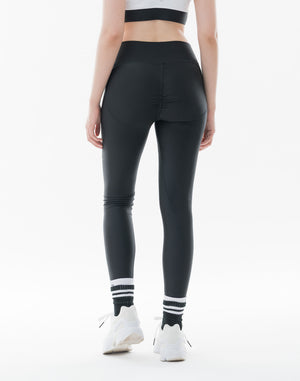 CRONOS WOMEN Motion Cross Leggings【BLACK】