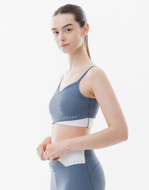 CRONOS WOMEN Motion Cross Bra【NAVY】