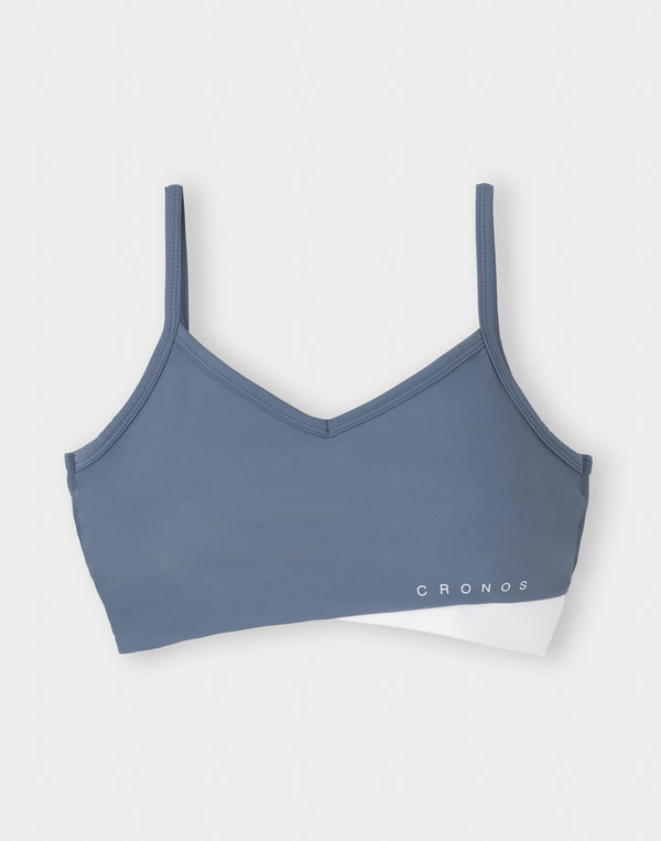 CRONOS WOMEN Motion Cross Bra【NAVY】