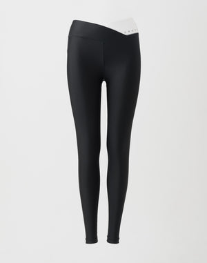 CRONOS WOMEN Motion Cross Leggings【BLACK】