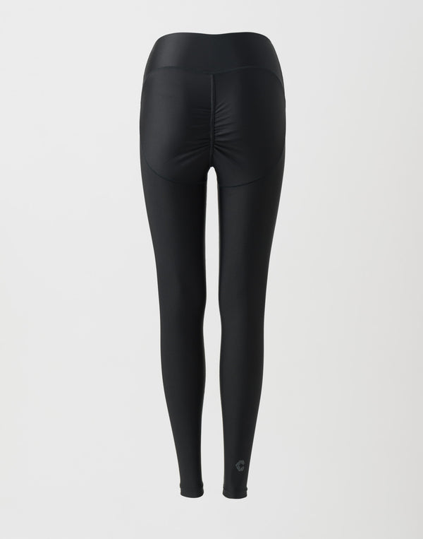 CRONOS WOMEN Motion Cross Leggings【BLACK】