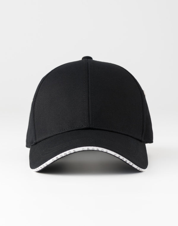 CRONOS WOMEN Edge Logo Cap [BLACK]