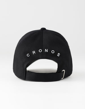 CRONOS WOMEN Edge Logo Cap [BLACK]